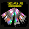 Nuevo LED Light Up Neck Strap Band Cordón llavero ID Badge Cuerda colgante de encaje